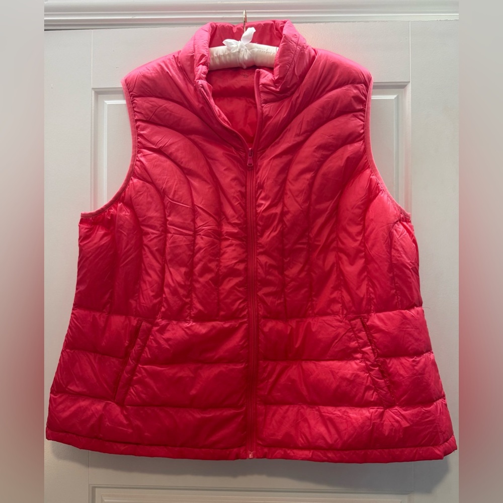 Pink Vest, sz 3X